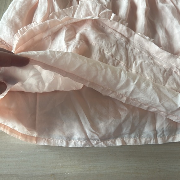 Mini Boden baby pink ruffle mini skirt 9-10 - Picture 4 of 5